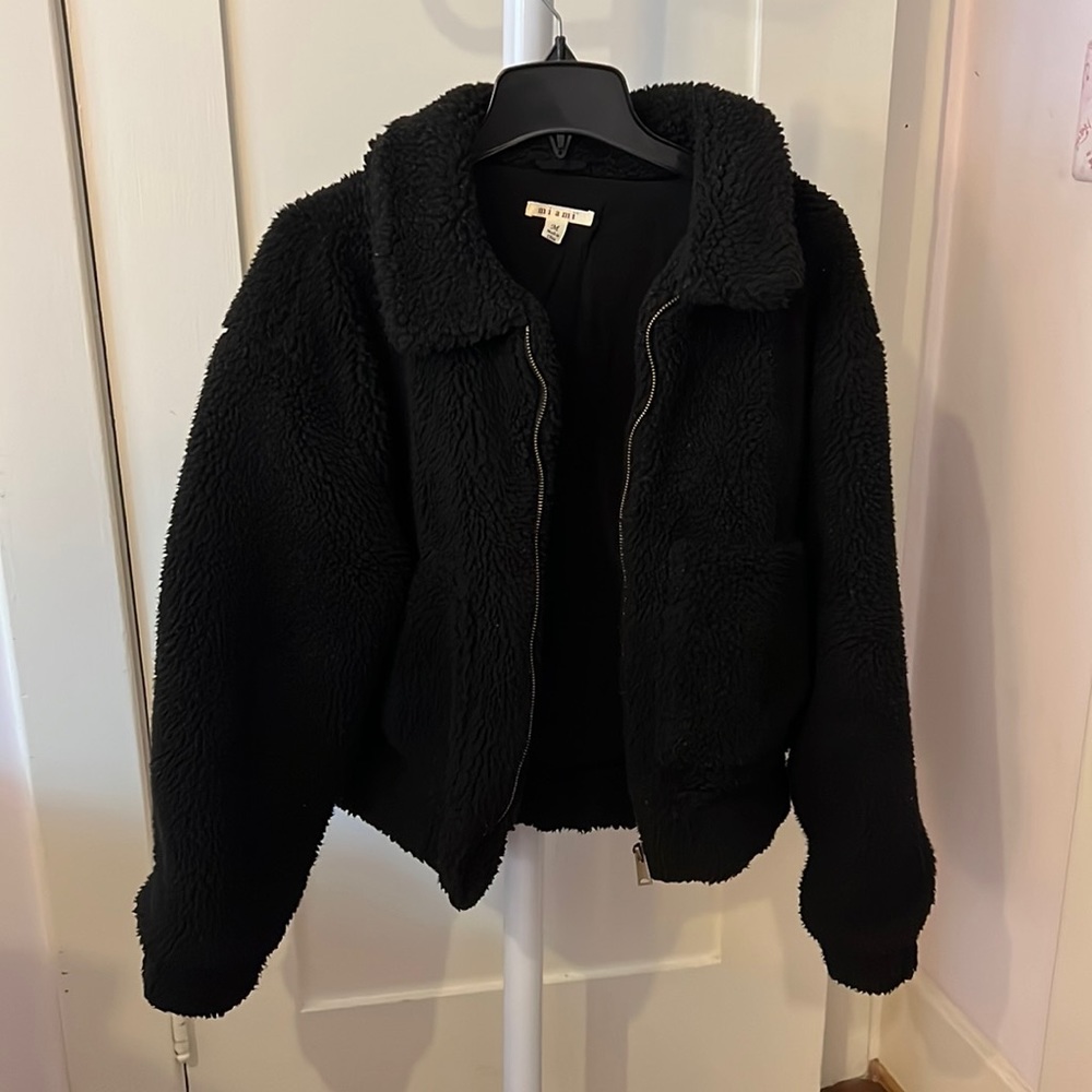 Thick and comfy teddy bear coat
